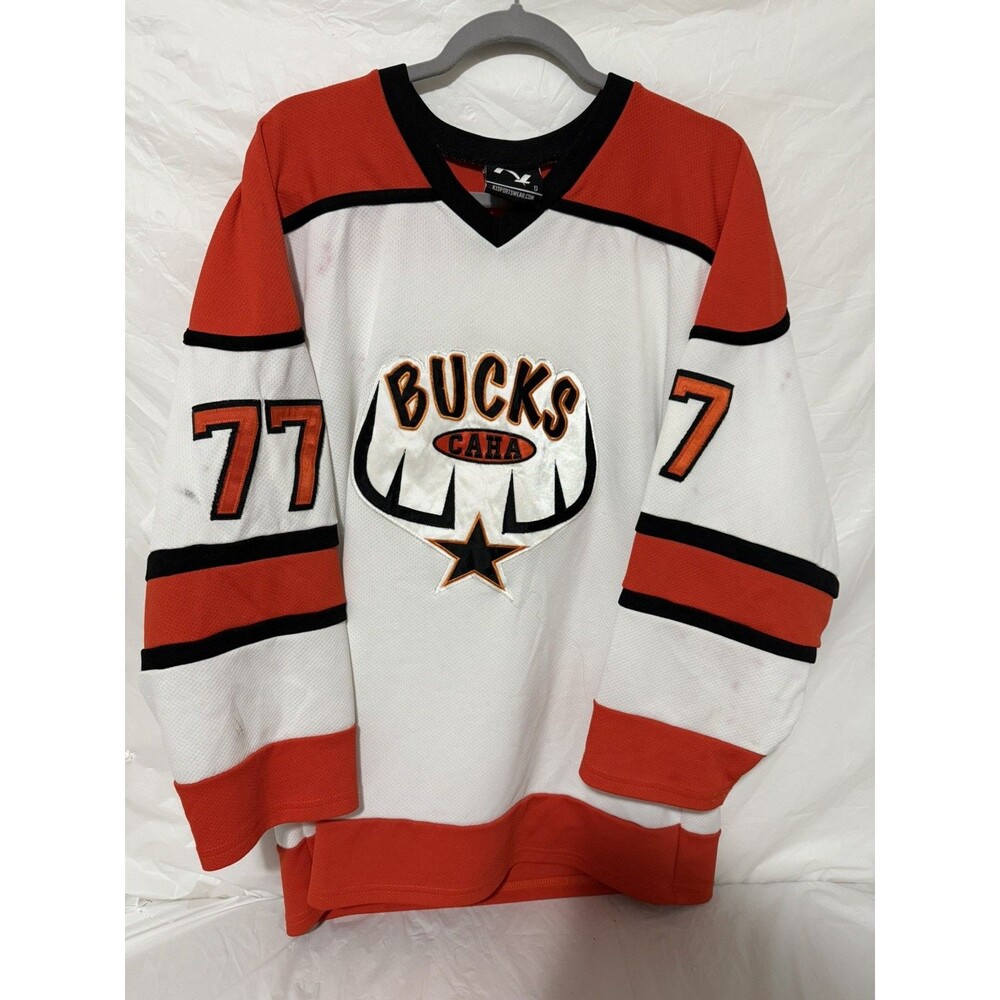 Vtg CAHA BUCKS #77  Hockey Jersey Small